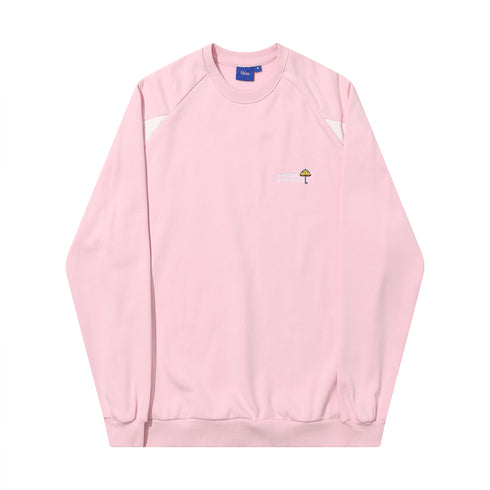 Helas Melrose Crewneck Sweatshirt - Light Pink - Streetart.fr